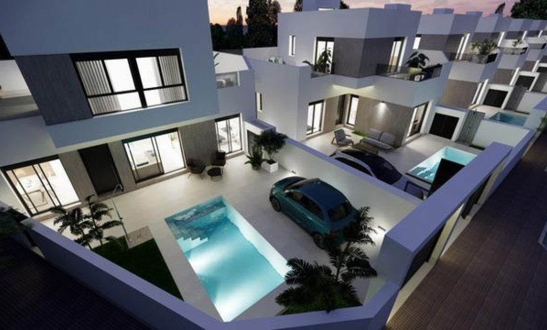 New Build - villa -
San Fulgencio - Polideportivo