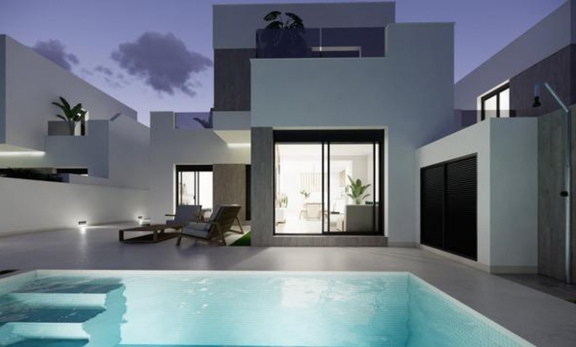 New Build - villa -
San Fulgencio - Polideportivo