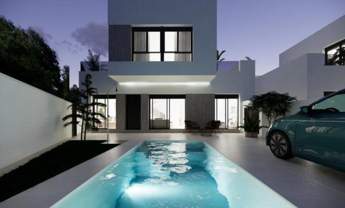 New Build - villa -
San Fulgencio - Polideportivo