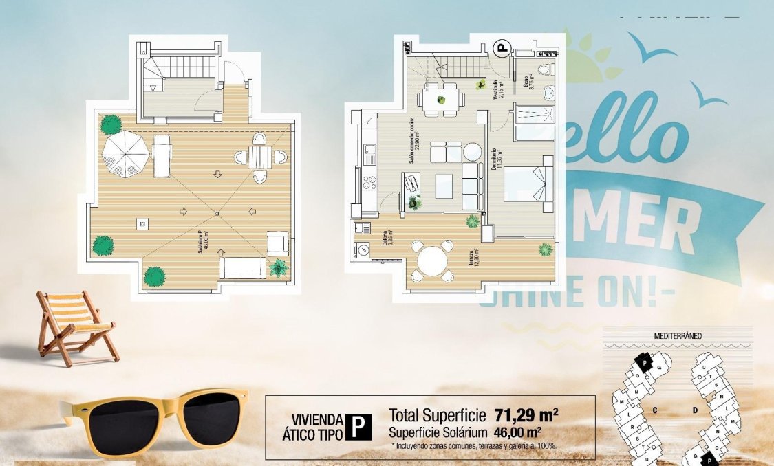New Build - Penthouse -
La Manga del Mar Menor - La Manga