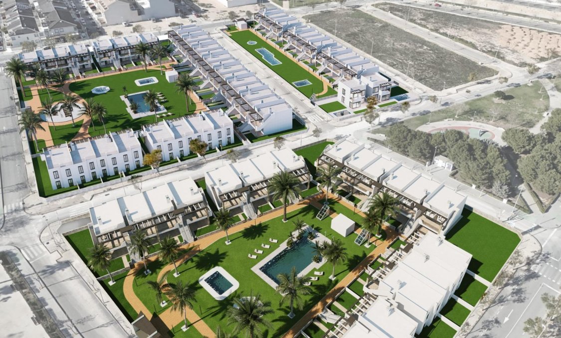 New Build - Bungalow -
Pilar de la Horadada - pueblo