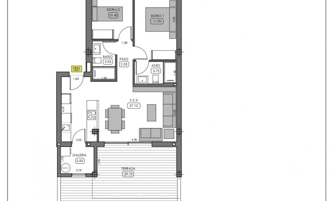 New Build - Bungalow -
Algorfa - La Finca Golf