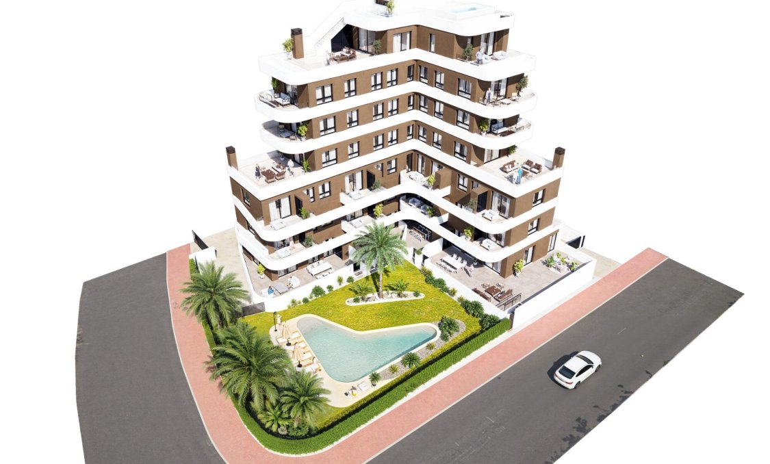 New Build - apartment -
Guardamar del Segura - Camino del Puerto