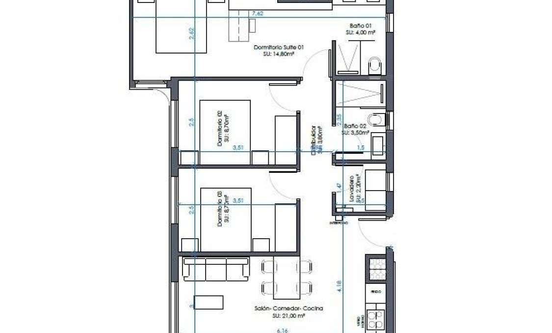 New Build - apartment -
Guardamar del Segura - Camino del Puerto