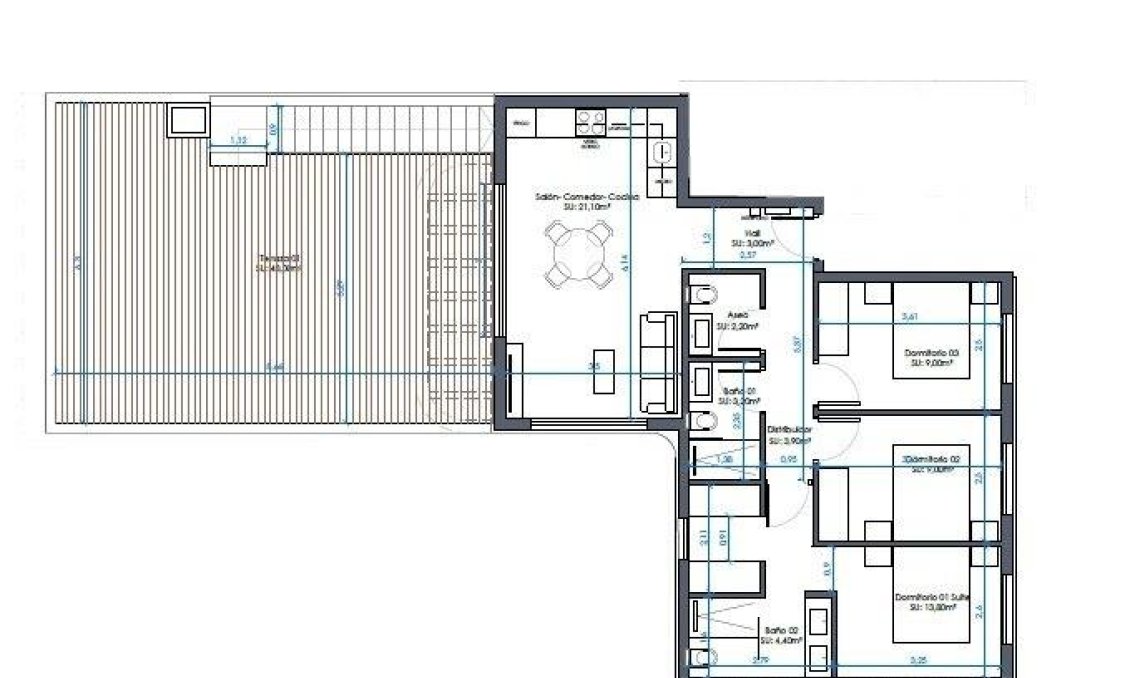 New Build - Penthouse -
Guardamar del Segura - Camino del Puerto