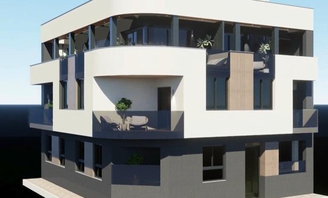 New Build - apartment -
Torrevieja - Centro