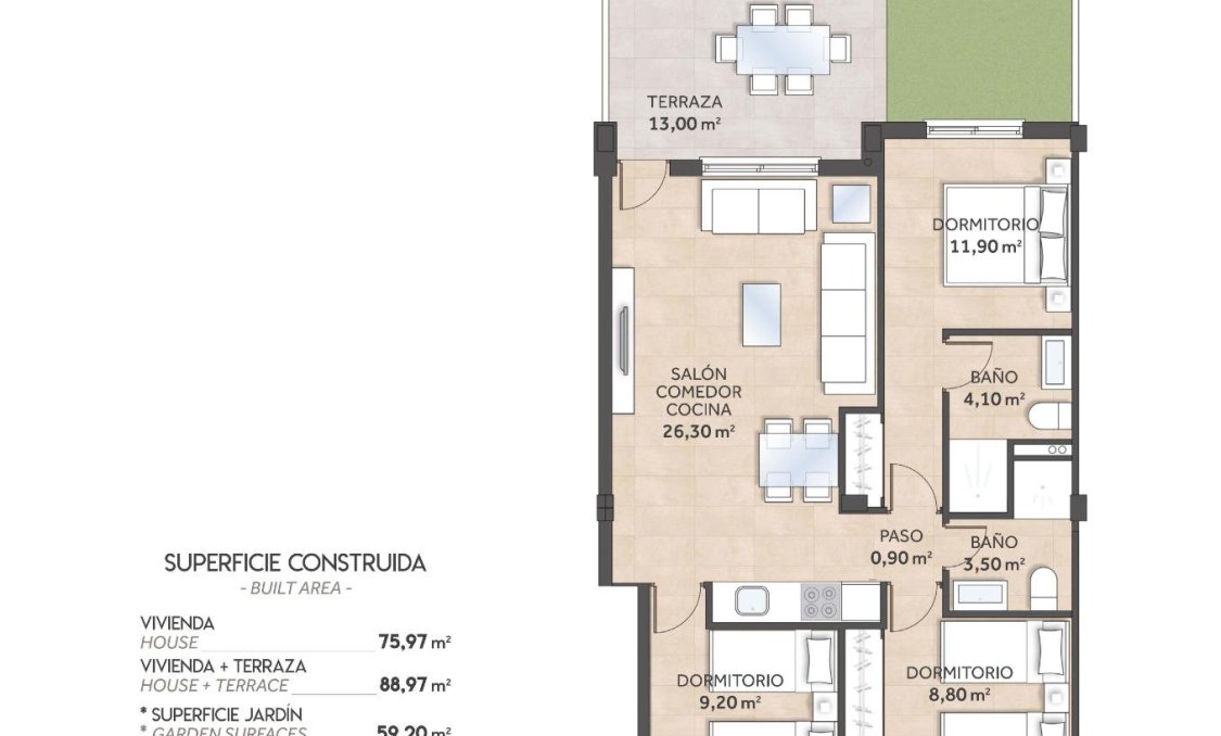 New Build - Bungalow -
San Miguel de Salinas - La Cañada