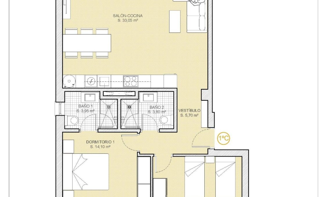 New Build - apartment -
Finestrat