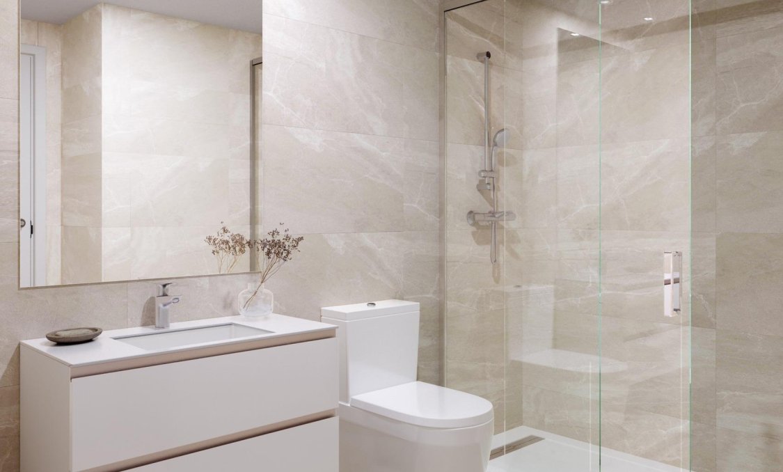 New Build - Ground floor apartment -
Villajoyosa - Playa del Torres