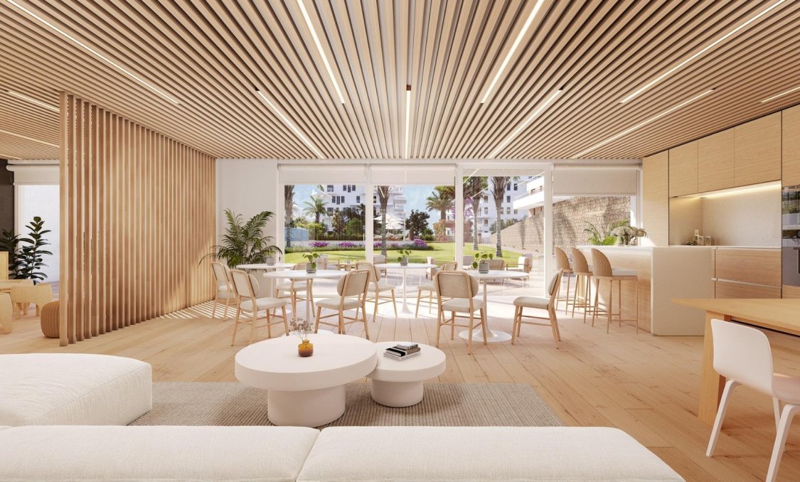 New Build - Ground floor apartment -
Villajoyosa - Playa del Torres