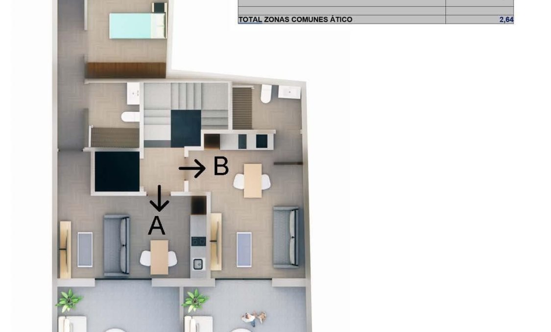 New Build - Penthouse -
Torrevieja - Centro