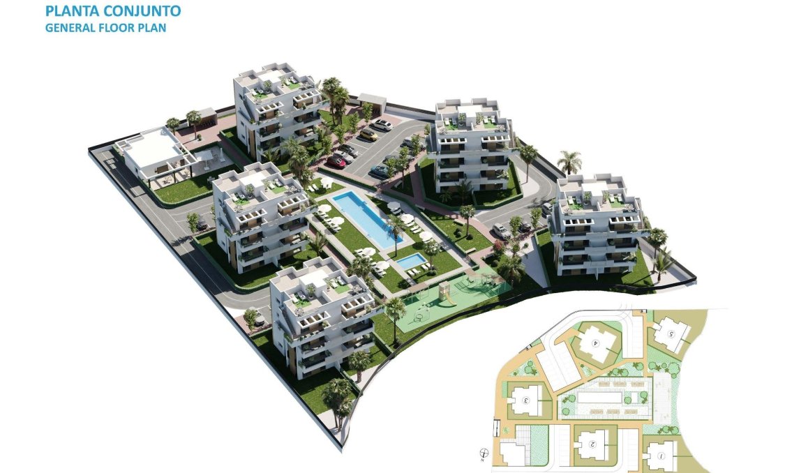 New Build - apartment -
Torre Pacheco - Santa Rosalia Lake And Life Resort