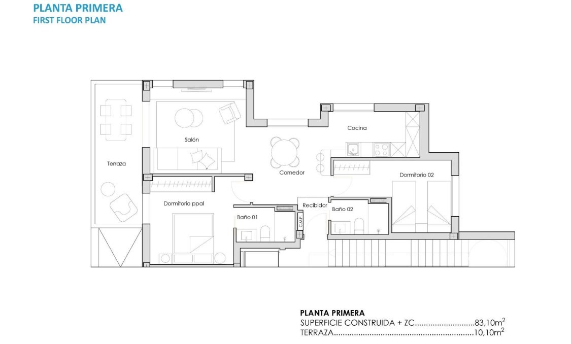 New Build - apartment -
Torre Pacheco - Santa Rosalia Lake And Life Resort