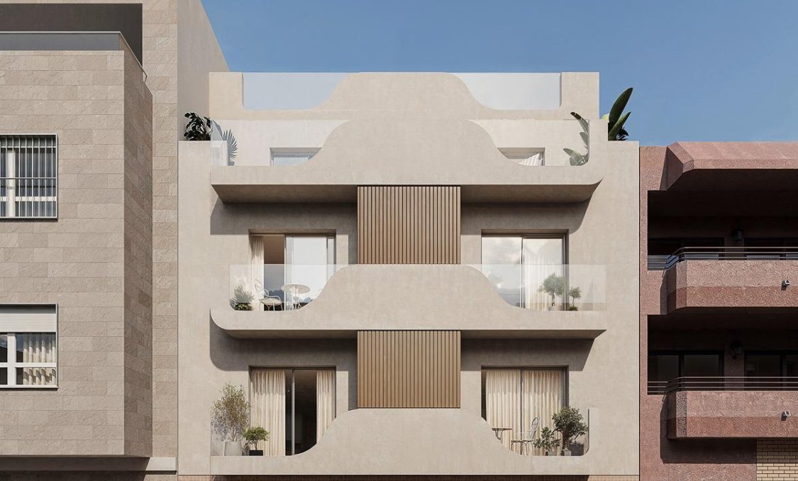 New Build - apartment -
Torrevieja - Centro