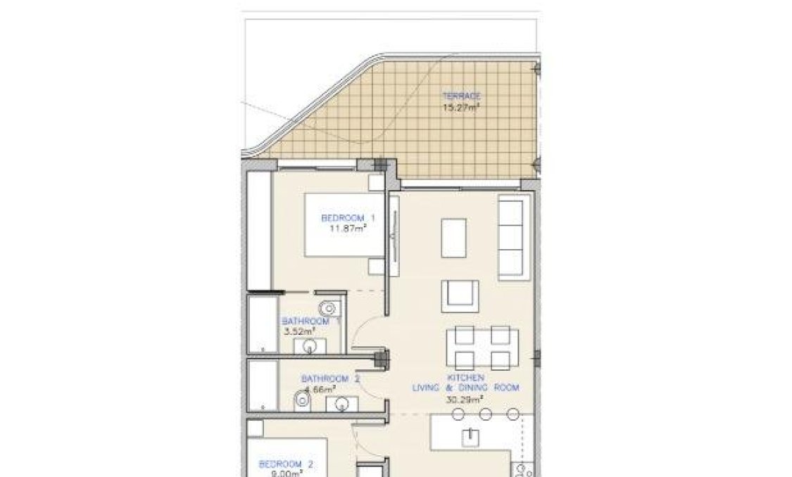 New Build - apartment -
Los Alcazares - Serena Golf