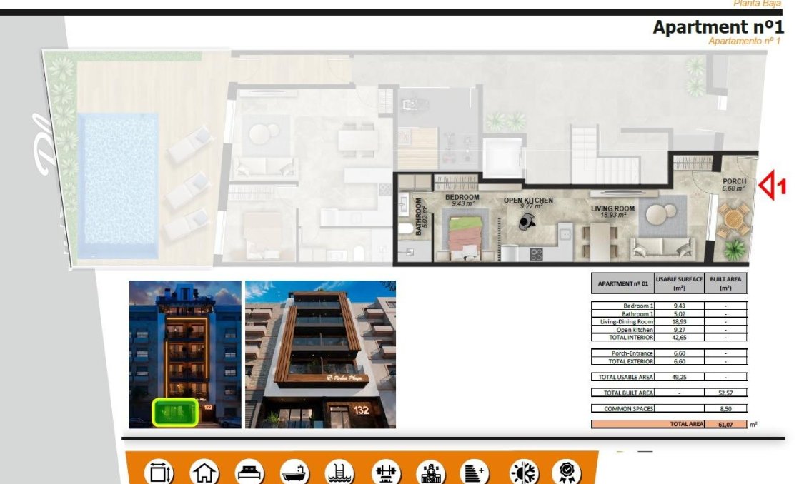 New Build - apartment -
Torrevieja - Playa de El Cura