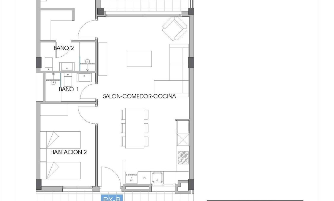 New Build - apartment -
Villajoyosa - Cala de Finestrat