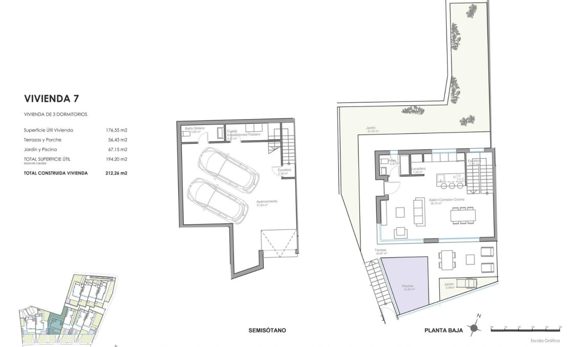 New Build - Semidetached -
Mojacar - Playa de la Mena
