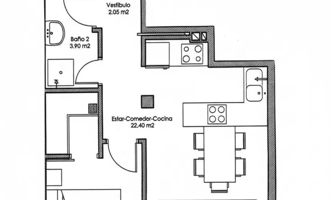 New Build - apartment -
Avileses - pueblo