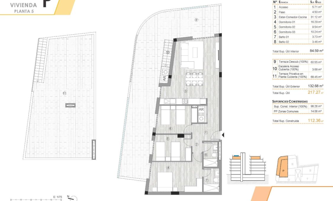 New Build - Penthouse -
Torrevieja - Centro