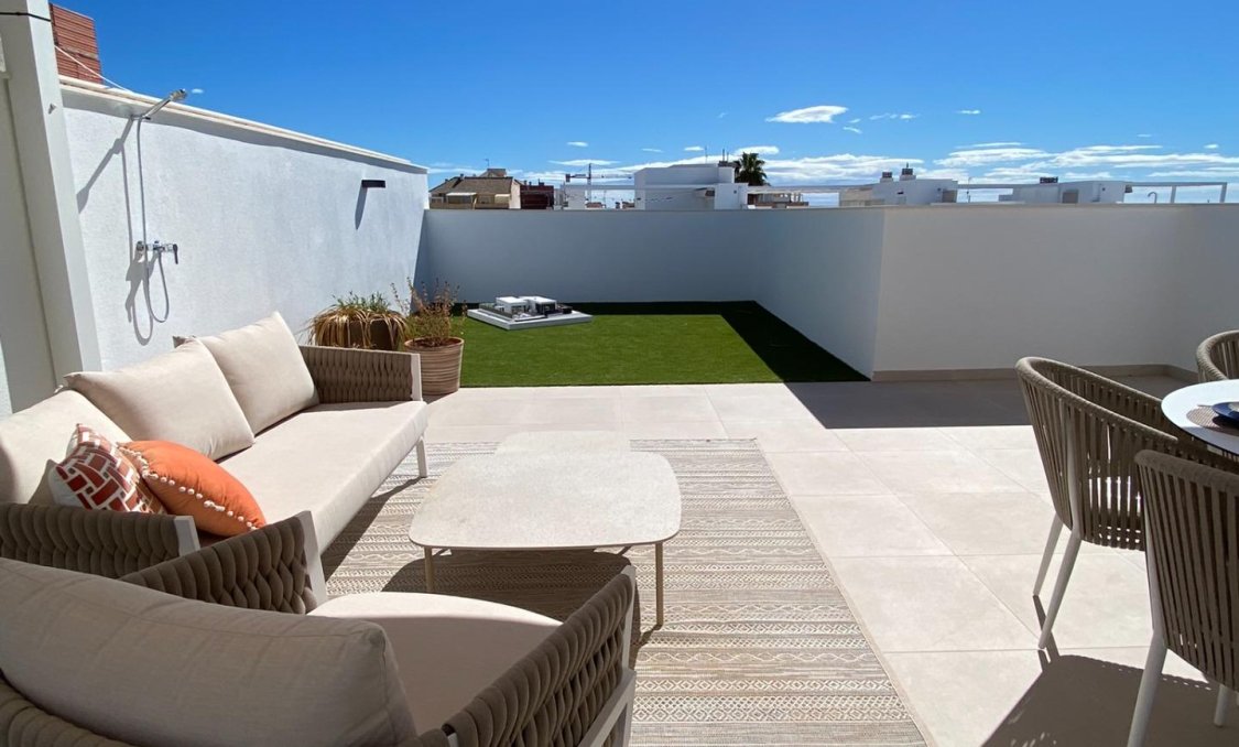 New Build - Bungalow -
Pilar de la Horadada - pueblo