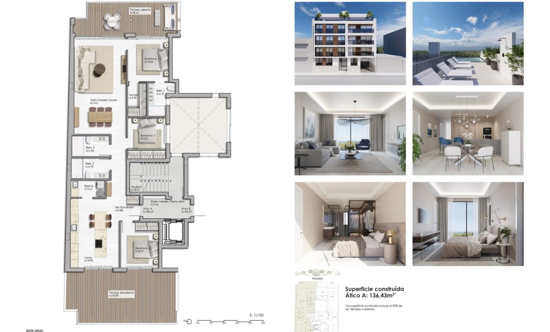 New Build - Penthouse -
Guardamar del Segura - Pueblo