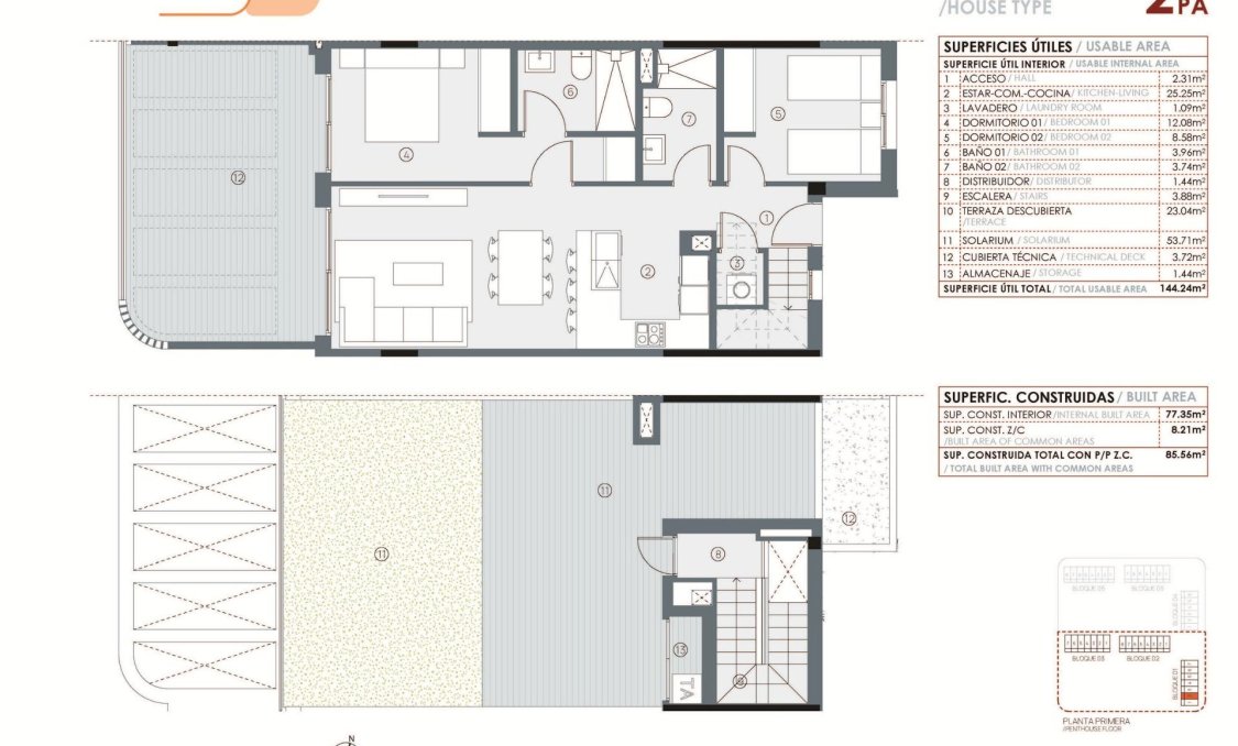 New Build - Penthouse -
Torrevieja - La Hoya