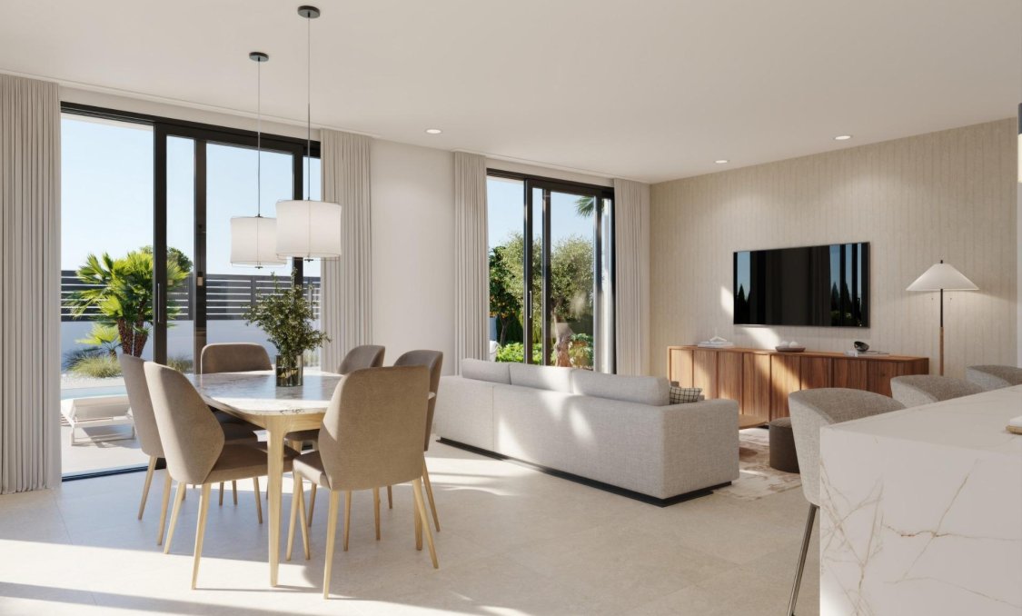 New Build - villa -
Fuente Álamo - Hacienda Del Álamo Golf