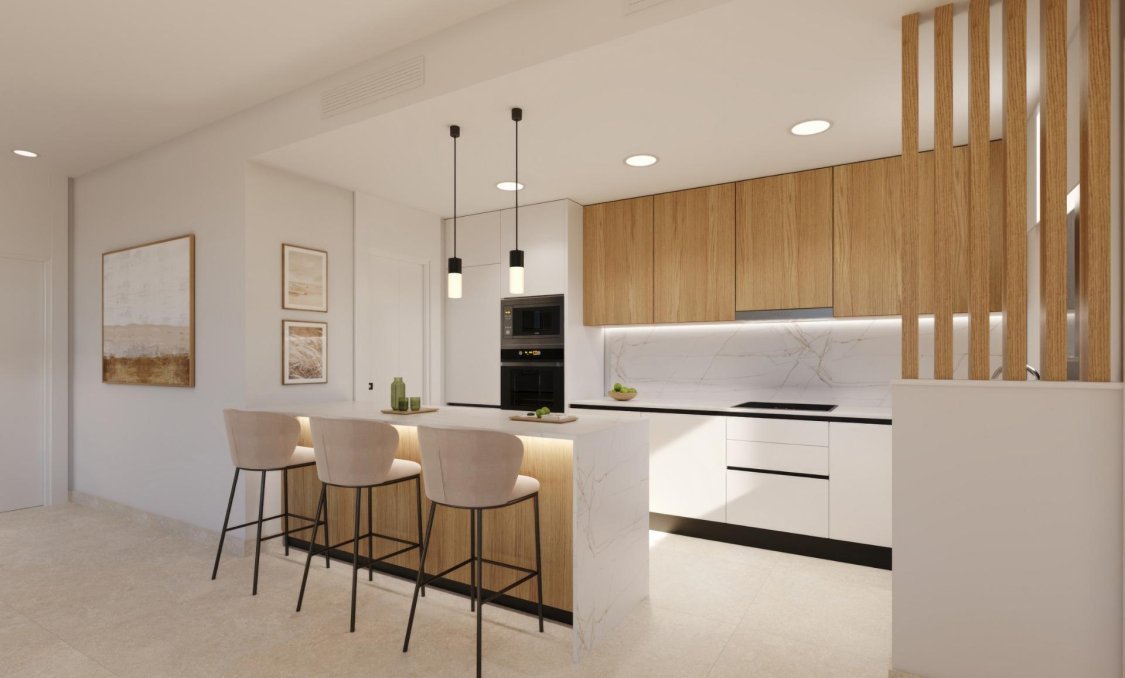 New Build - villa -
Fuente Álamo - Hacienda Del Álamo Golf