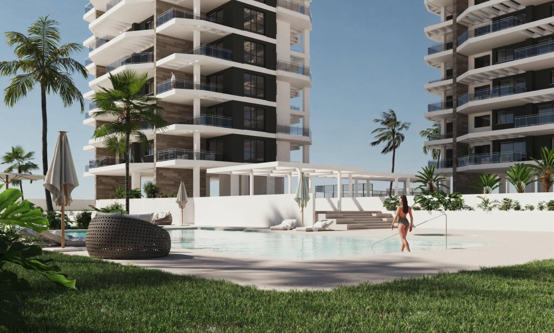 Obra nueva - apartment -
Calpe - Playa Arenal