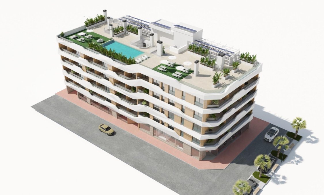 New Build - apartment -
Guardamar del Segura - Pueblo