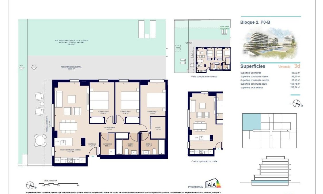 New Build - Ground floor apartment -
Villajoyosa - Playa del Torres