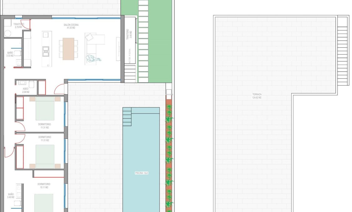 New Build - villa -
Los Alcazares - Serena Golf