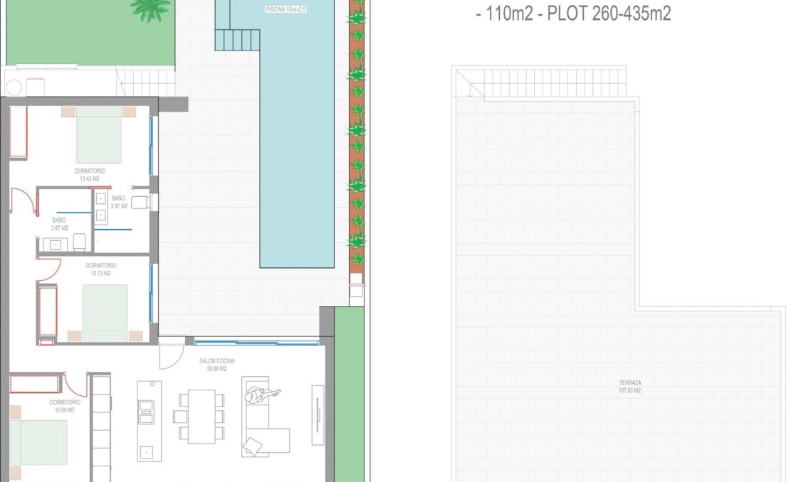 New Build - villa -
San Javier - Parque del doce