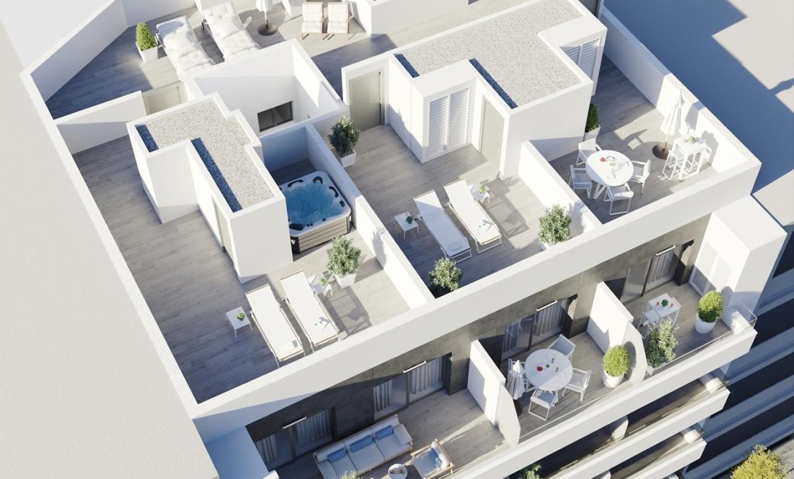 New Build - Penthouse -
Torrevieja - Centro