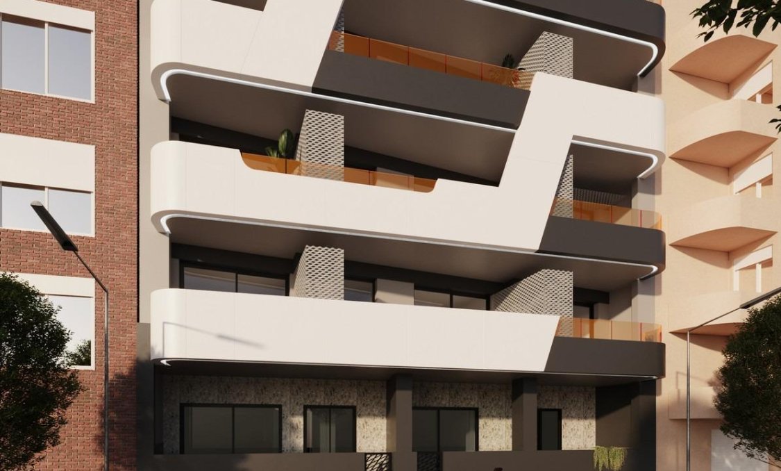 New Build - apartment -
Torrevieja - Centro