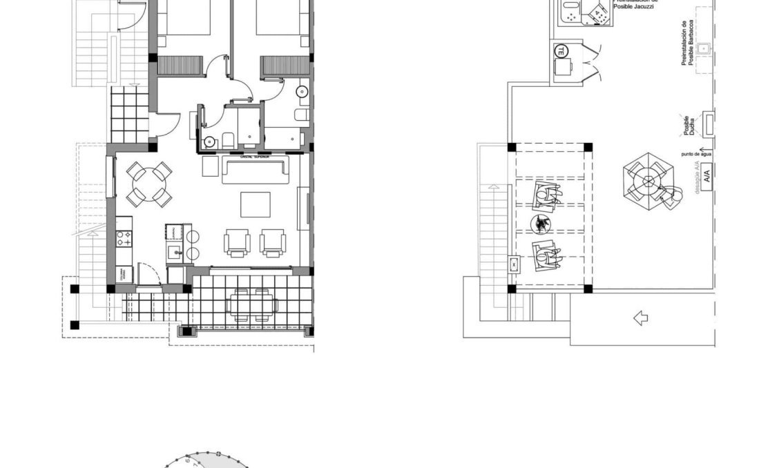 New Build - Top Floor Bungalow -
Rojales - Doña Pepa