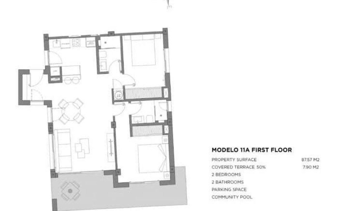 Nowy budynek - apartment -
Los Alcazares - Parque Diana