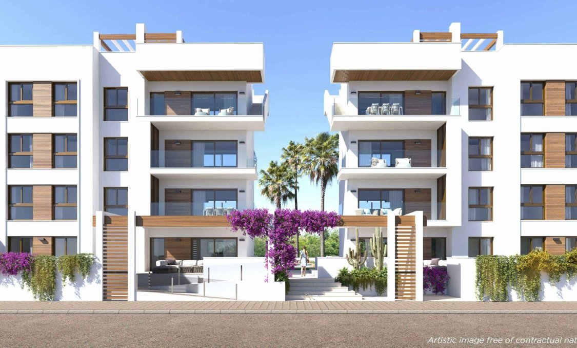 New Build - Ground floor apartment -
Los Alcazares - Parque Diana