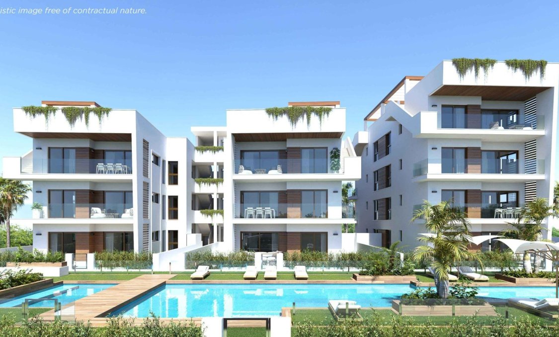 New Build - Ground floor apartment -
Los Alcazares - Parque Diana