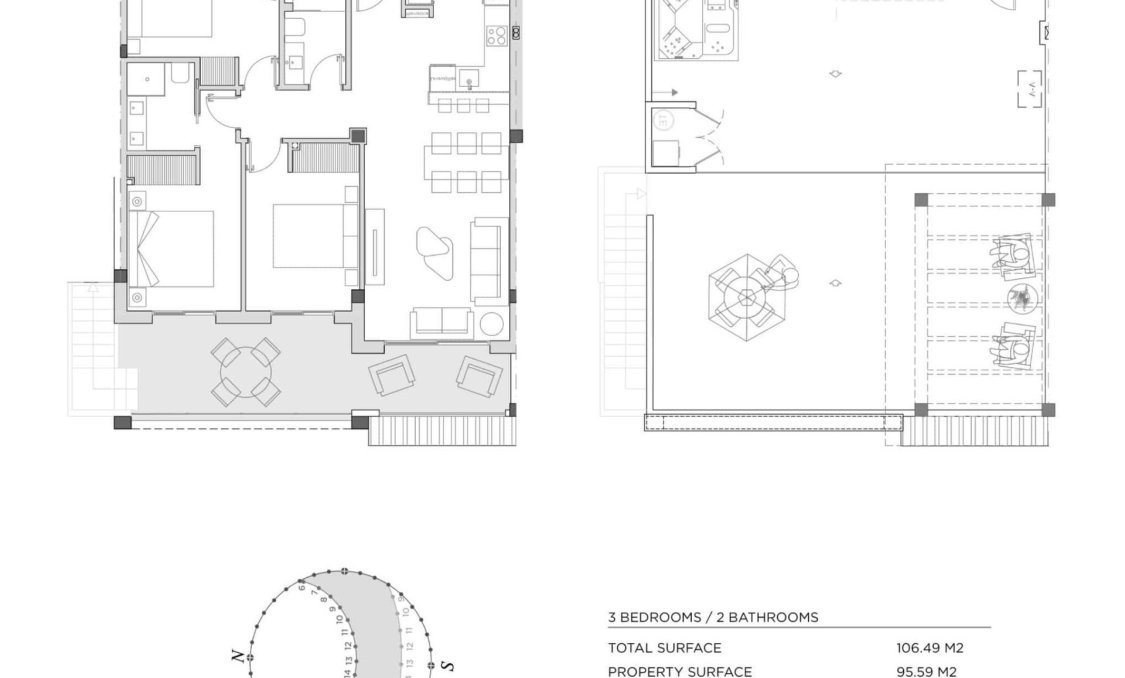 New Build - Top Floor Bungalow -
Rojales - Doña Pepa