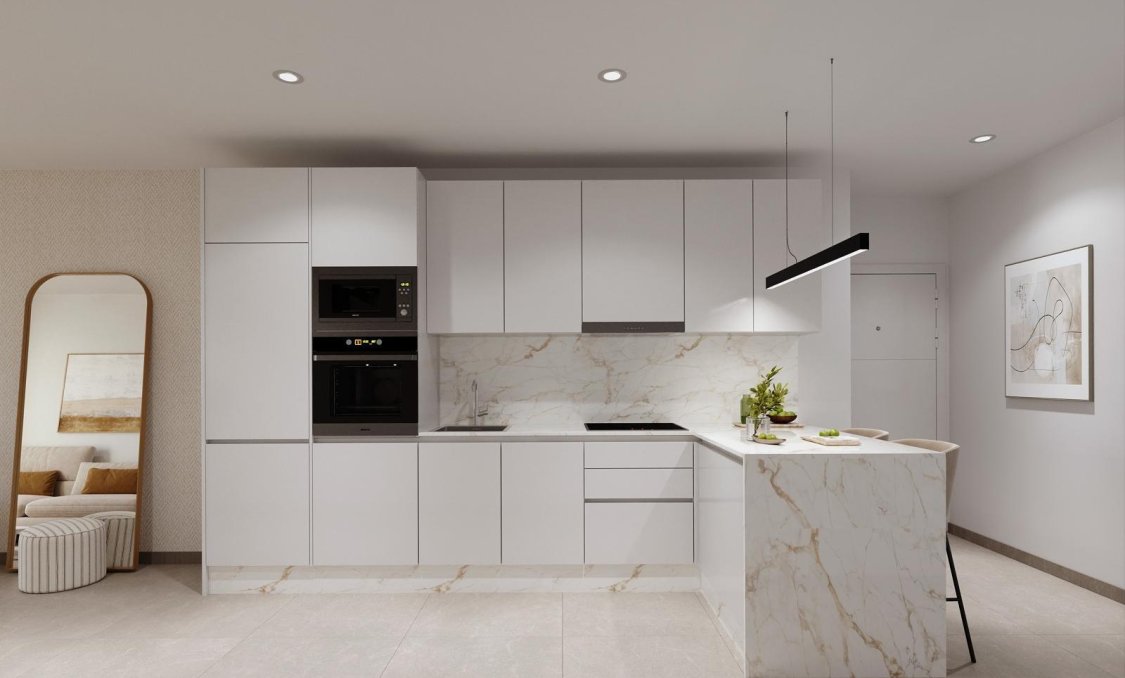 New Build - apartment -
Torrevieja - Centro