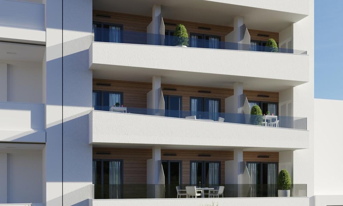 New Build - apartment -
Torrevieja - Centro