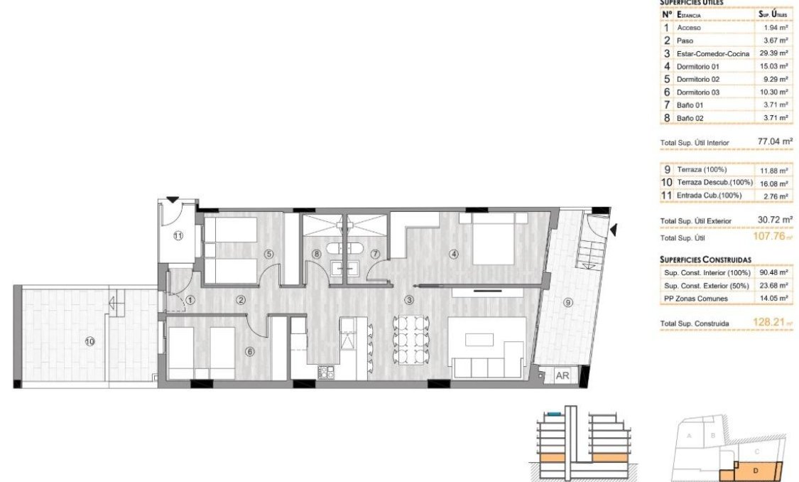 New Build - apartment -
Torrevieja - Centro