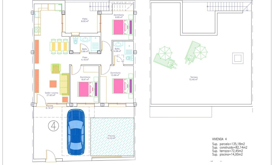 Nowy budynek - town house -
Avileses