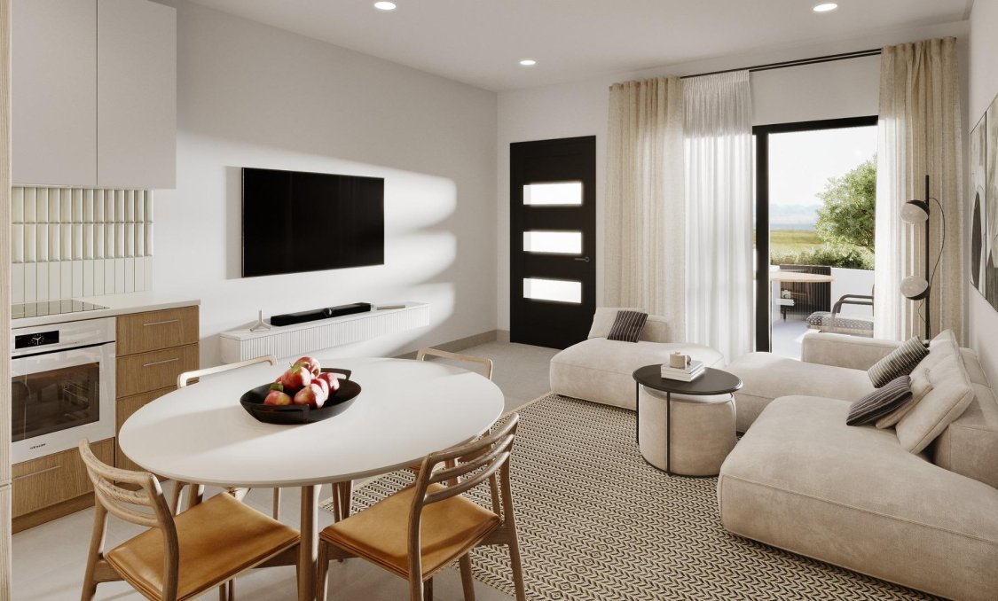 New Build - Ground Floor Bungalow -
Puerto de Mazarron - Playa Negra