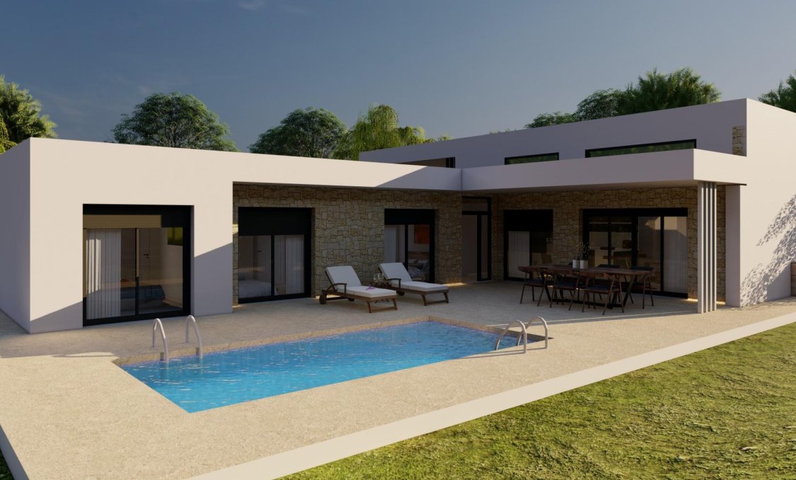 New Build - villa -
Pinoso - Campo