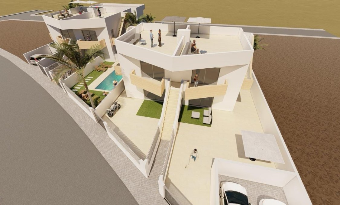 Obra nueva - villa -
Puerto de Mazarron - Mar De Plata