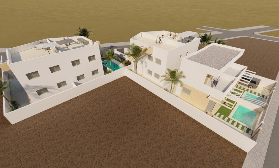 Obra nueva - villa -
Puerto de Mazarron - Mar De Plata