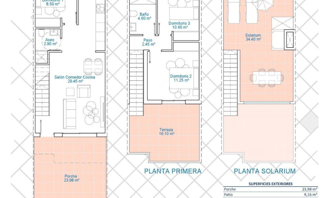 New Build - town house -
Pilar de la Horadada - Lo Monte